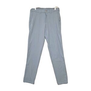 Lululemon Men's ABC Chino Athletic Slim Fit Blue Golf Pants 31 LM5975S